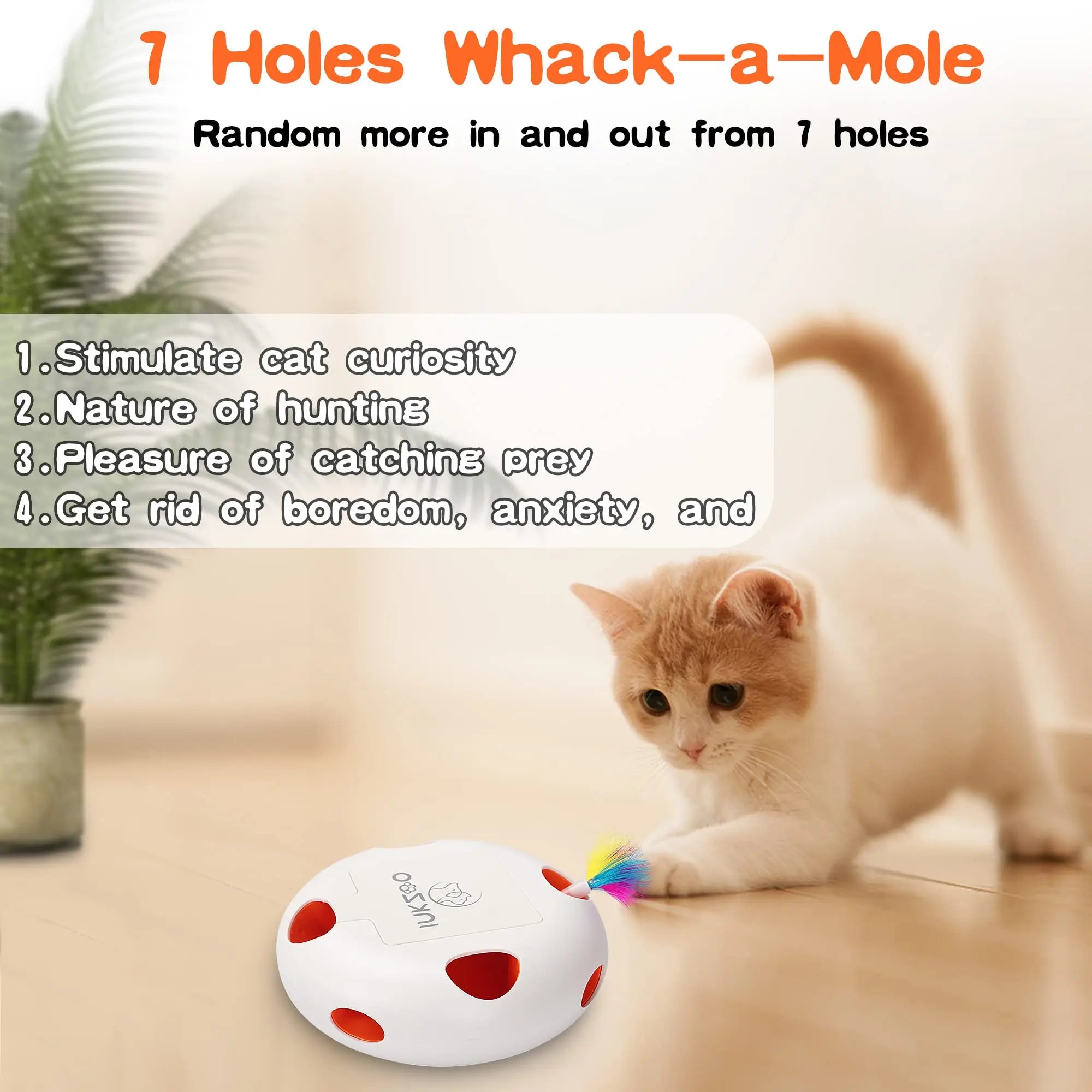 Interactive Automatic Kitten Toy