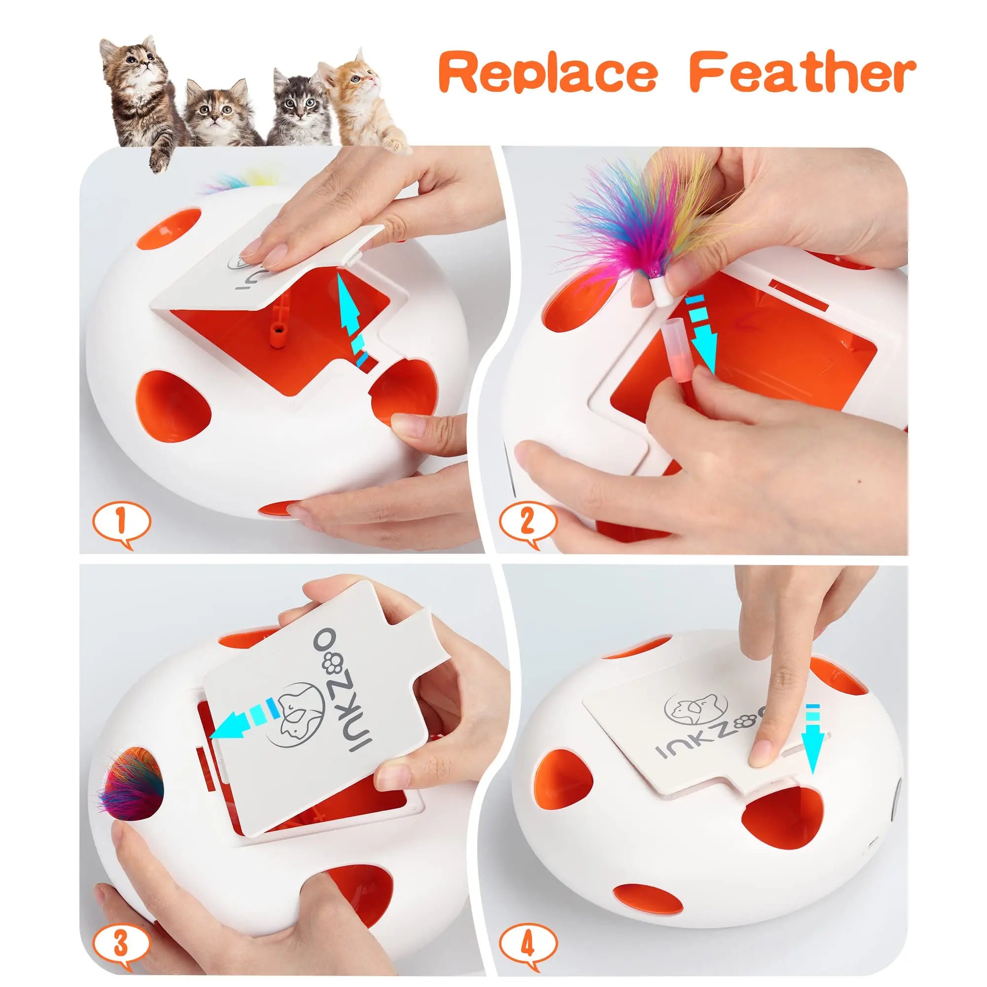 Interactive Automatic Kitten Toy