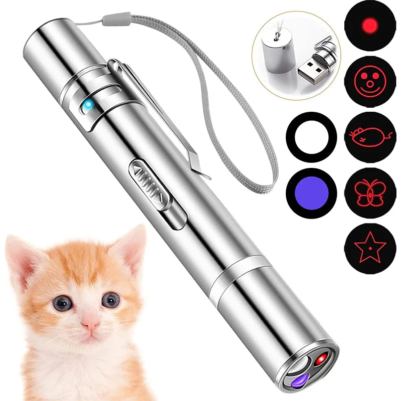 3 in 1 Cat Rechargeable Cat Laser Pen