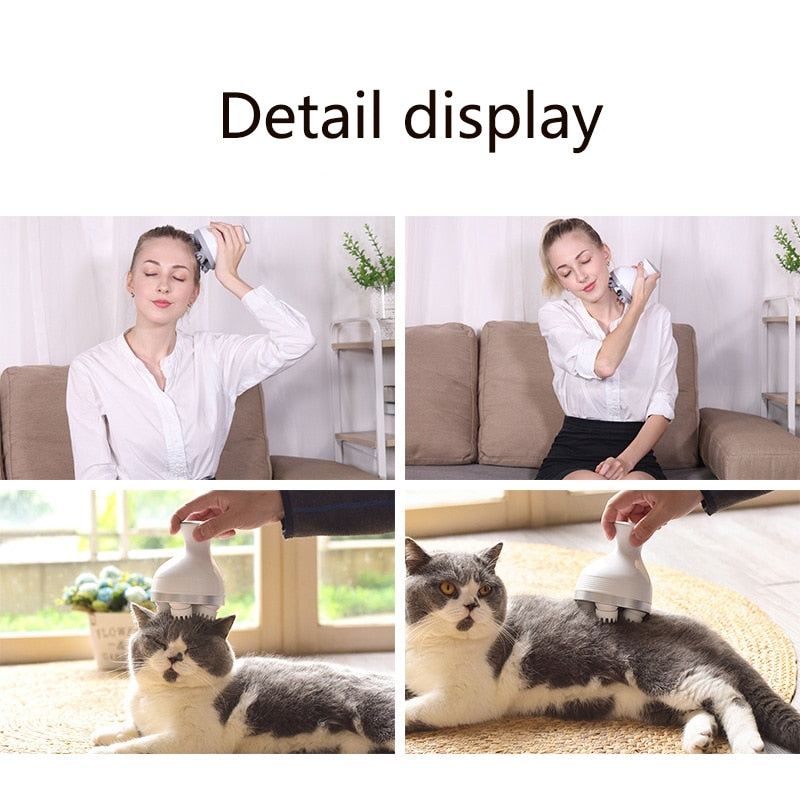 Multifunctional Head Massager