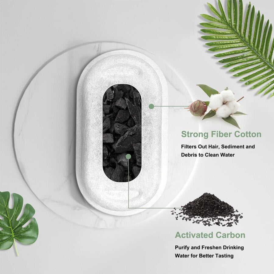 Replacement Filters for Stainless Steel Water Fountain