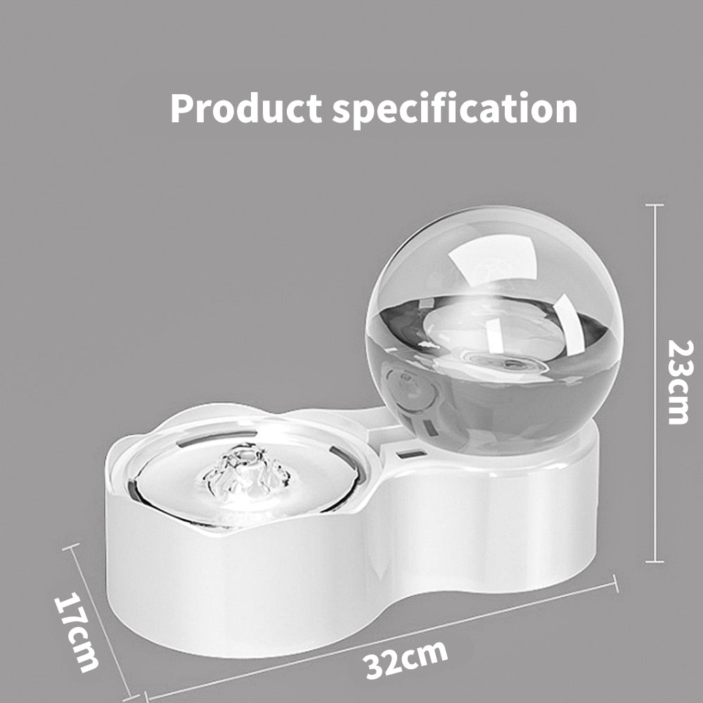 2.3 L Automatic Globe Water Fountain