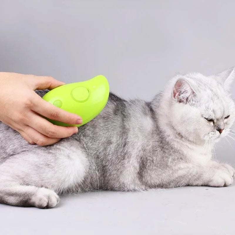Steamy Electric Spray Massage Grooming Bruch