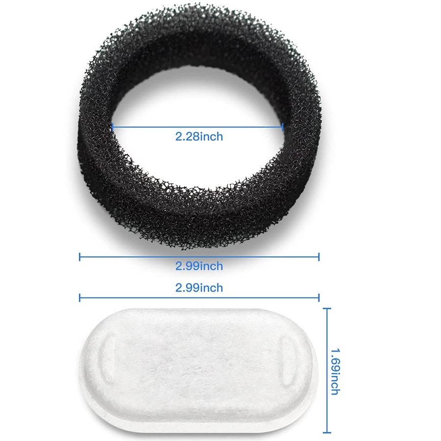 Replacement Filters for Stainless Steel Water Fountain
