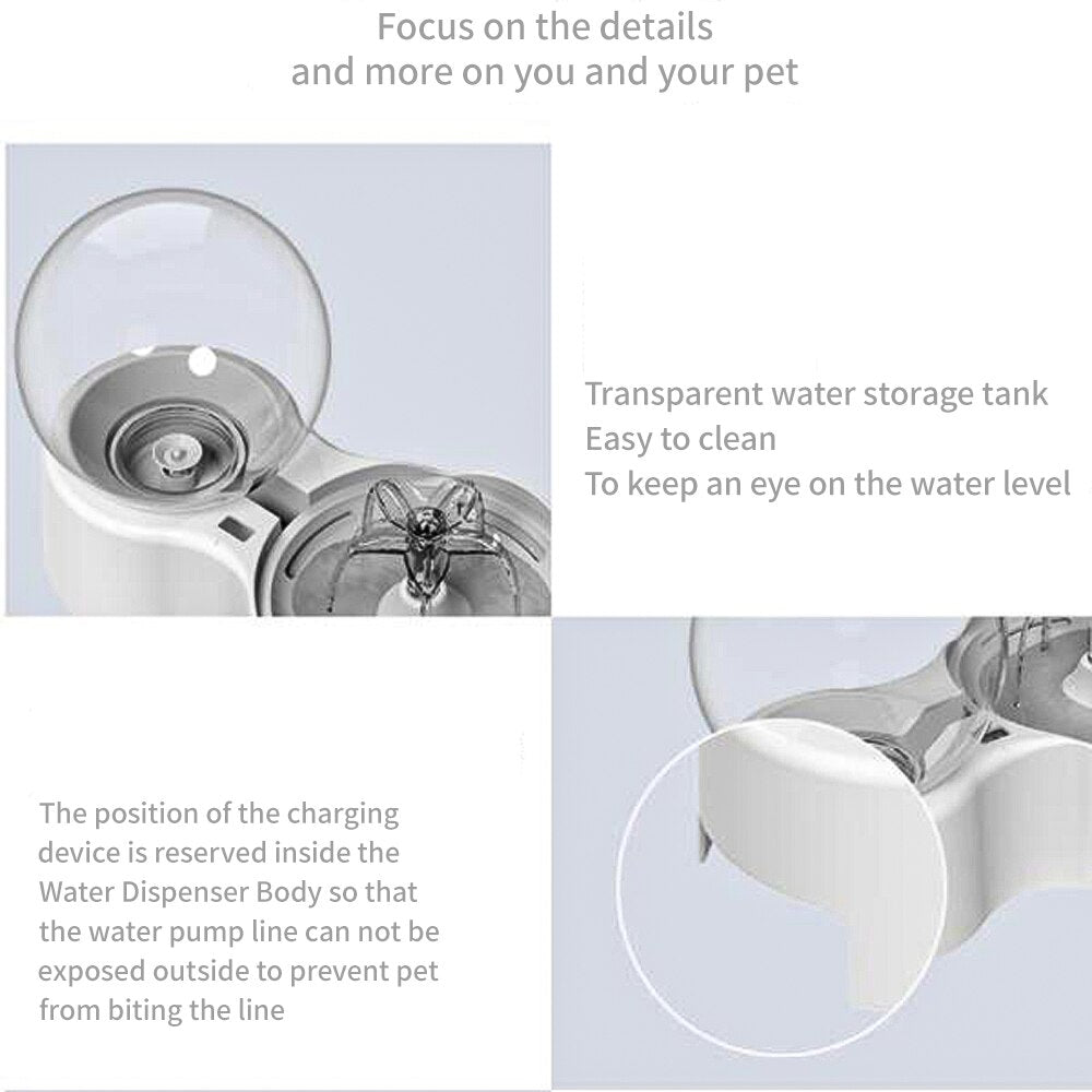 2.3 L Automatic Globe Water Fountain