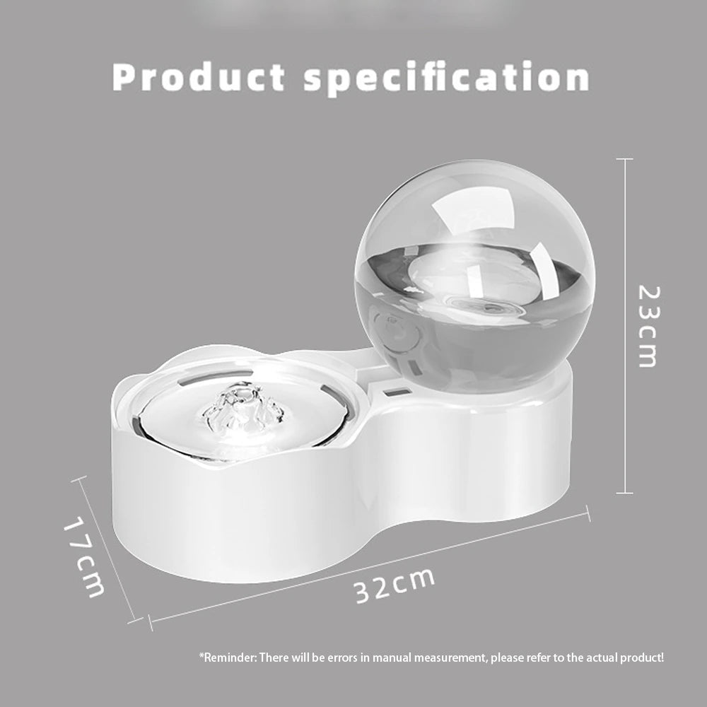 2.3 L Automatic Globe Water Fountain