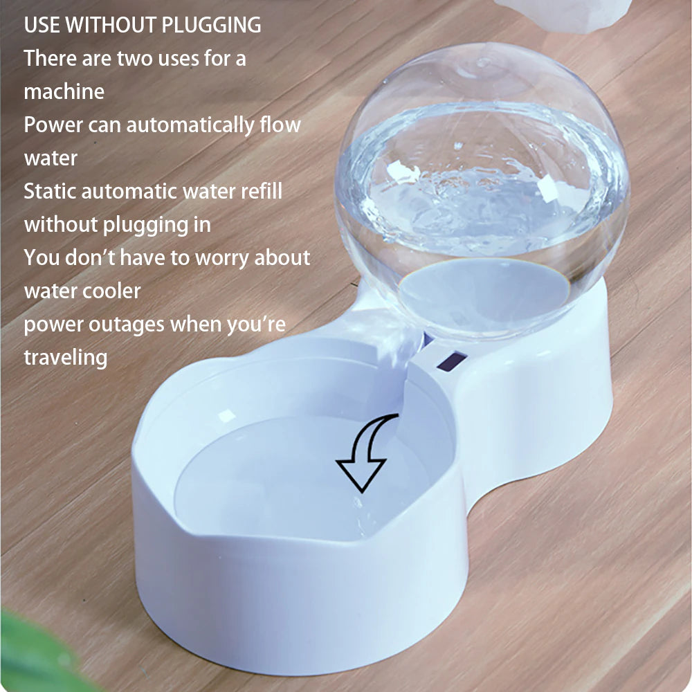 2.3 L Automatic Globe Water Fountain